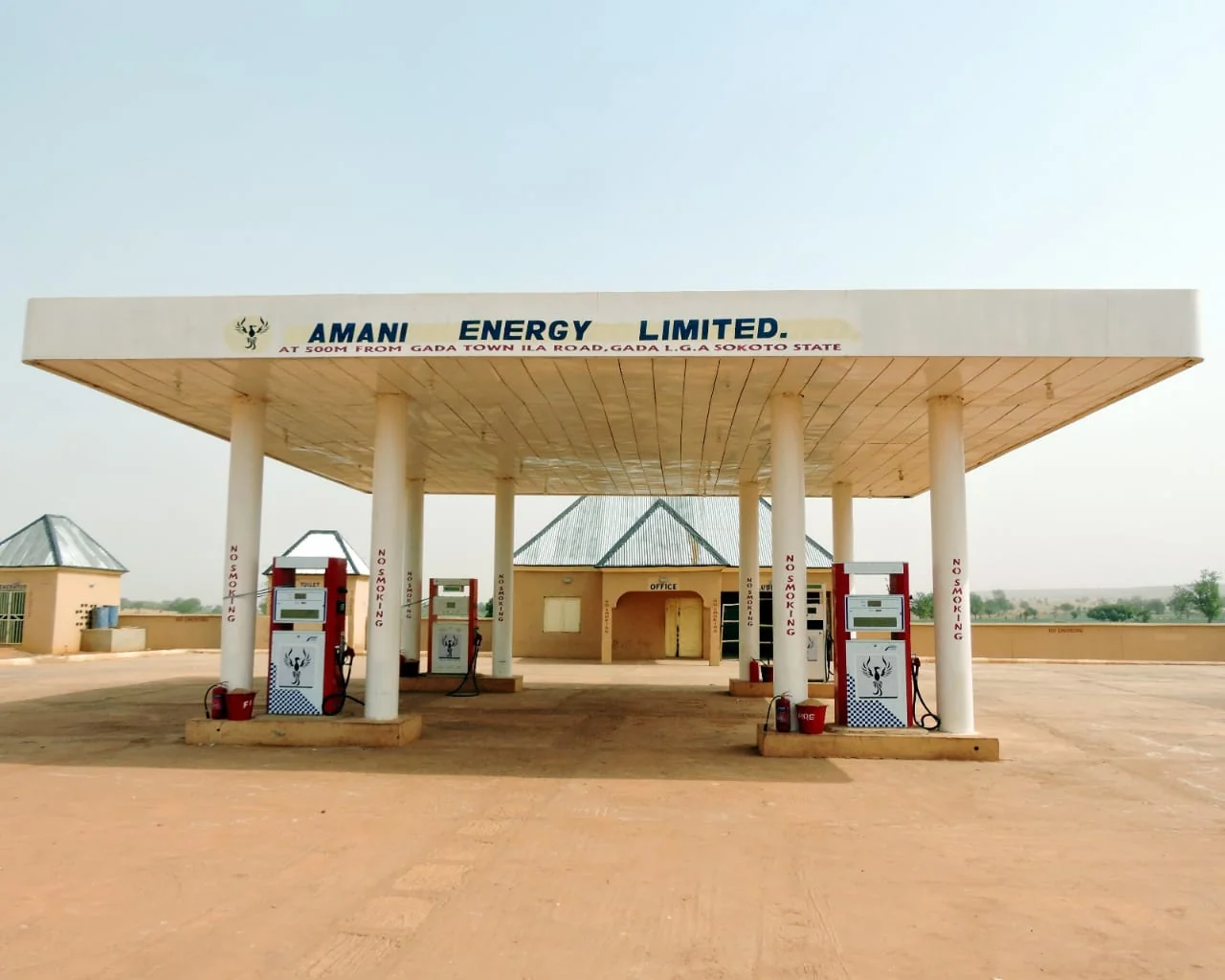 Industrial petroleum storage facility