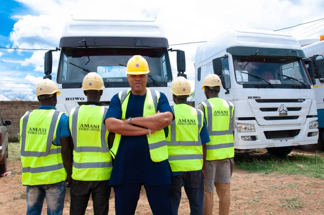 Mechanical workshop where Amani Energy maintains its fleet